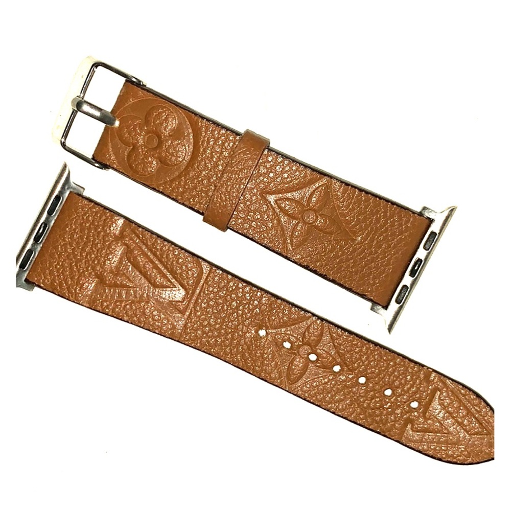 Louis Vuitton 42mm Apple Watch Leather Band